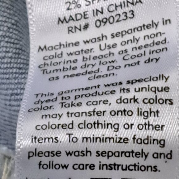 PacSun Super Stretch Shortie  Rolled Cuff Light Blue Shorts Size 28 - Picture 8 of 10